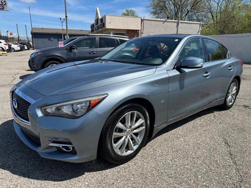 Hagane Blue 2017 INFINITI Q50 3.0T Premium