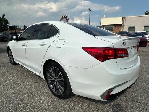 White 2018 Acura TLX V6 Advance