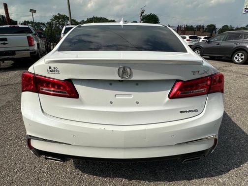 White 2018 Acura TLX V6 Advance