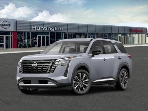 Boulder Gray Metallic 2026 Nissan Pathfinder Platinum