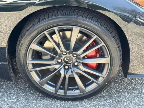 Black Opal Metallic 2023 INFINITI Q50 RED SPORT 400