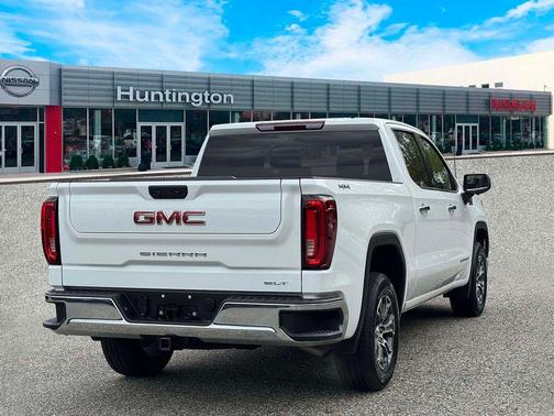 Summit White 2025 GMC Sierra 1500 SLT