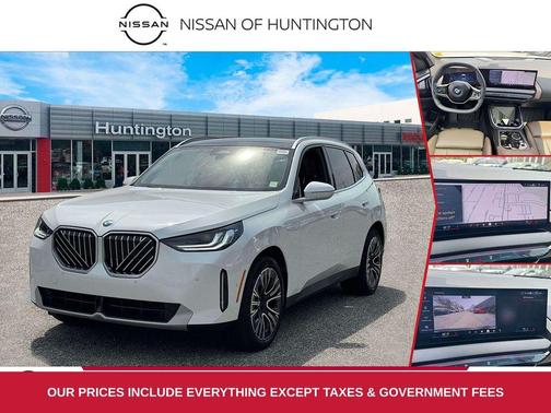 White Metallic 2025 BMW X3 30 xDrive