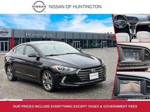 Phantom Black 2017 Hyundai ELANTRA Limited