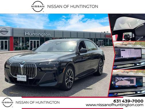 Black Sapphire Metallic 2024 BMW 740 i xDrive