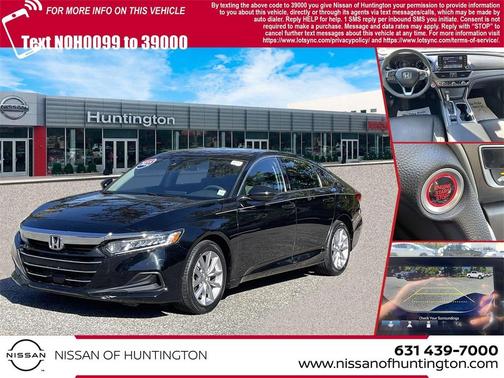2022 Honda Accord LX 1.5T