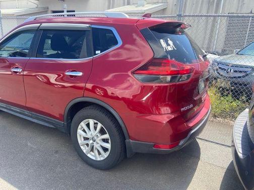 Scarlet Ember 2018 Nissan Rogue Hybrid SV