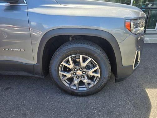 Satin Steel Metallic 2021 GMC Acadia SLT