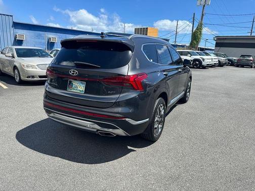 Portofino Gray 2021 Hyundai SANTA FE Limited