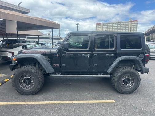 Black Clearcoat 2018 Jeep Wrangler Unlimited Rubicon