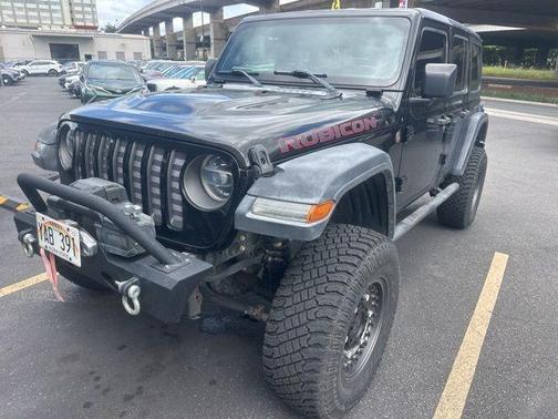 Black Clearcoat 2018 Jeep Wrangler Unlimited Rubicon