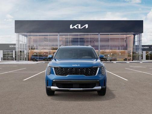 Mineral Blue 2026 Kia Sorento Hybrid EX