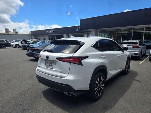White 2018 Lexus NX 300