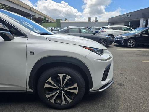 White 2018 Lexus NX 300