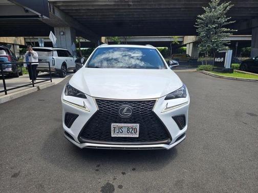 White 2018 Lexus NX 300
