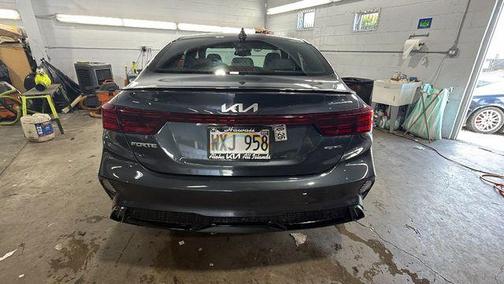 Gravity Gray 2023 Kia Forte GT-Line