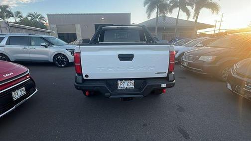 White 2024 Toyota Tacoma Hybrid Trailhunter