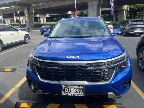 Neptune Blue 2024 Kia Seltos S