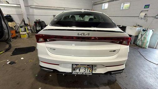 Glacial White Pearl 2022 Kia K5 GT-Line