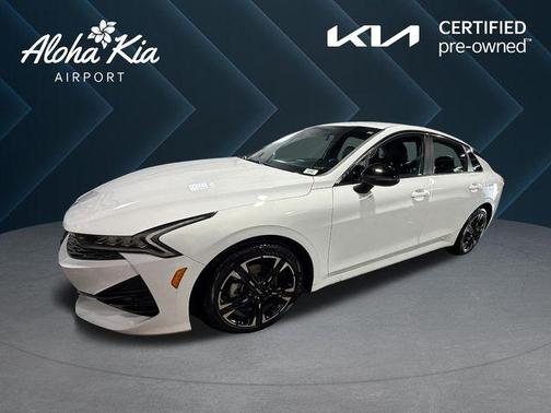 Glacial White Pearl 2022 Kia K5 GT-Line