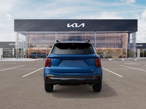 Mineral Blue 2026 Kia Sorento Hybrid X-LINE SX PRESTIGE