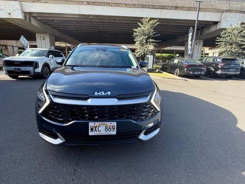 Blue 2023 Kia Sportage Hybrid EX