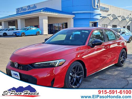 Milano Red 2026 Honda Civic Sport