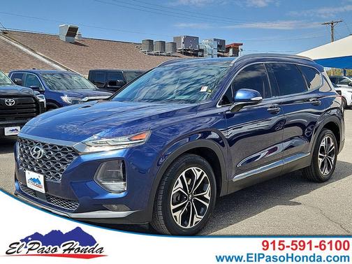 Stormy Blue 2020 Hyundai SANTA FE 2.0T Limited
