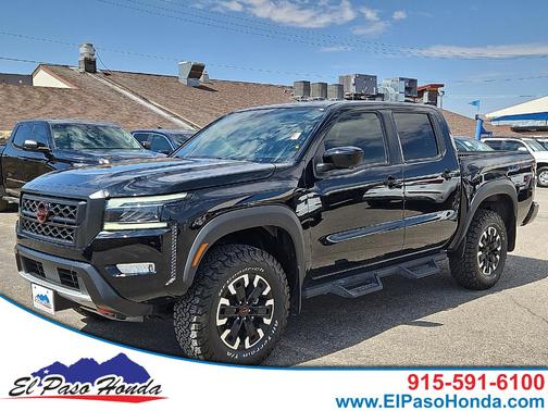 Black 2023 Nissan Frontier PRO-4X