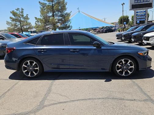 Smoke Blue 2026 Honda Civic Hybrid Sport Touring