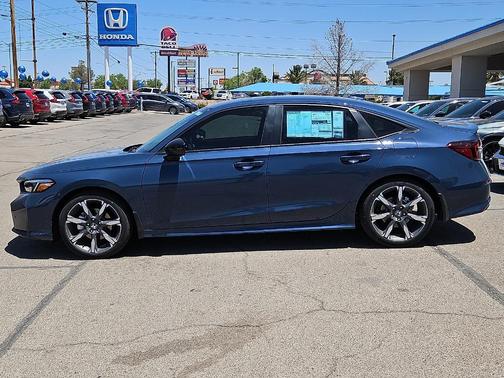 Smoke Blue 2026 Honda Civic Hybrid Sport Touring