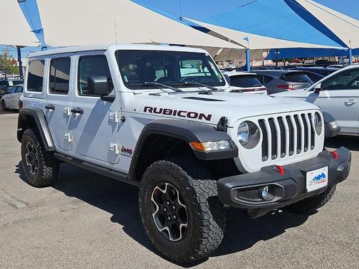 Bright White Clearcoat 2023 Jeep Wrangler Rubicon