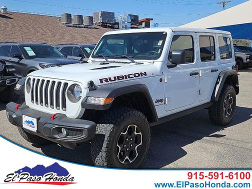 Bright White Clearcoat 2023 Jeep Wrangler Rubicon