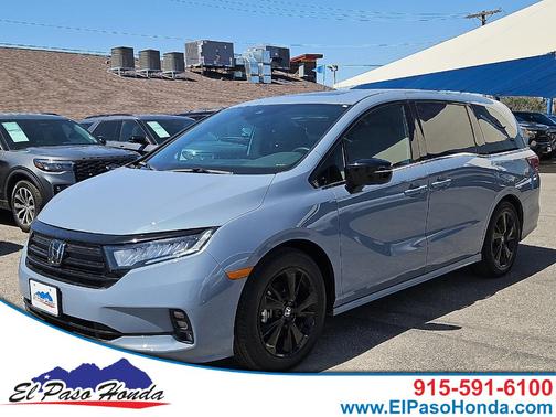 Sonic Gray Pearl 2024 Honda Odyssey Sport