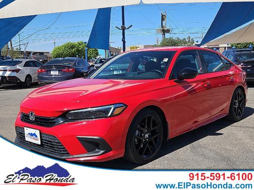 Rallye Red 2023 Honda Civic Sport