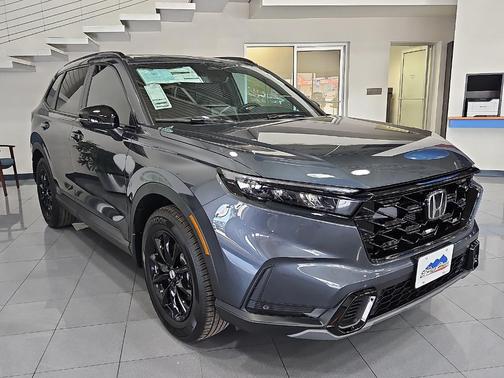 Meteorite Gray Metallic 2026 Honda CR-V Hybrid Sport-L