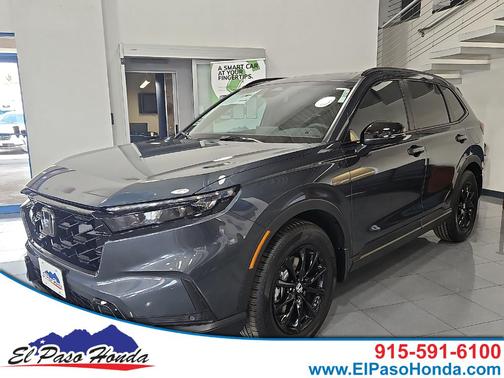 Meteorite Gray Metallic 2026 Honda CR-V Hybrid Sport-L
