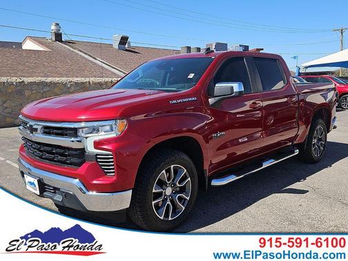 Cherry Red Tintcoat 2022 Chevrolet Silverado 1500 LT