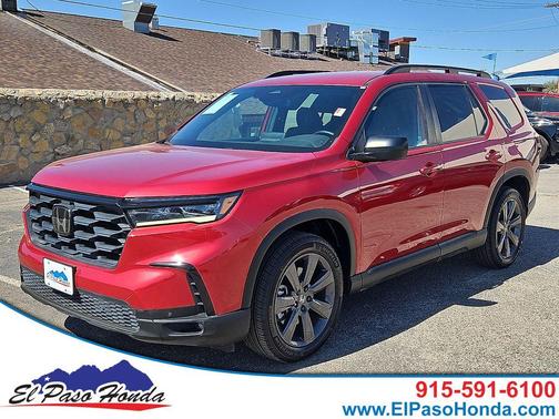 Radiant Red Metallic II 2023 Honda Pilot Sport