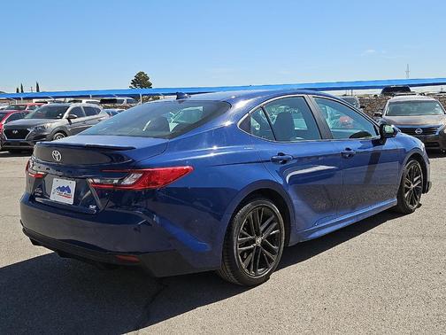 Blue 2025 Toyota Camry SE