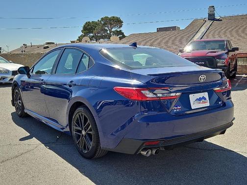 Blue 2025 Toyota Camry SE