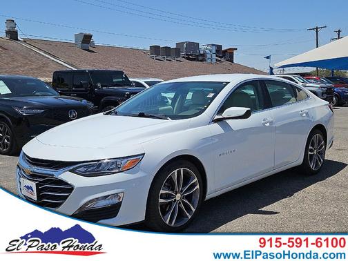Summit White 2024 Chevrolet Malibu 2LT
