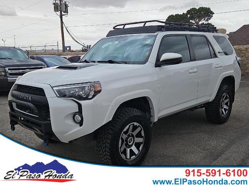Super White 2018 Toyota 4Runner TRD Pro