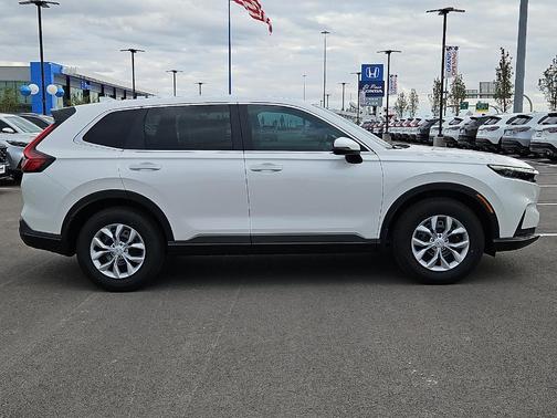 Platinum White Pearl 2026 Honda CR-V LX