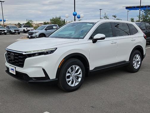 Platinum White Pearl 2026 Honda CR-V LX