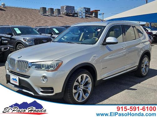 Glacier Silver Metallic 2017 BMW X3 xDrive35i