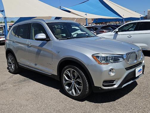 Glacier Silver Metallic 2017 BMW X3 xDrive35i