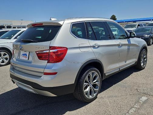 Glacier Silver Metallic 2017 BMW X3 xDrive35i