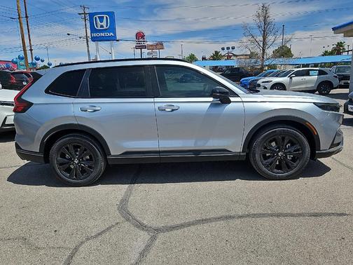 Solar Silver Metallic 2026 Honda CR-V Hybrid Sport Touring