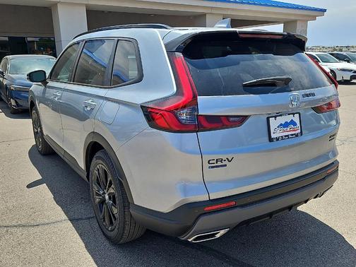 Solar Silver Metallic 2026 Honda CR-V Hybrid Sport Touring